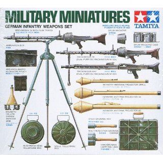Tamiya Models German Infantry Weapons Set: Toys & Games
