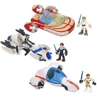 Star Wars Jedi Force Vehicles Wave 1: Toys & Games