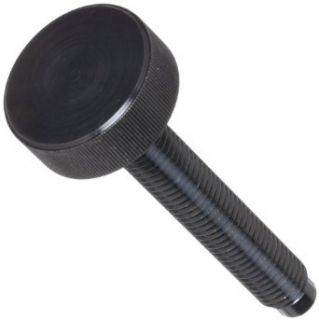 Steel Thumb Screw, Black Oxide Finish, Knurled Head, Dog Point, 64mm Length, Fully Threaded, M6 1 Metric Coarse Threads, Made in US: Industrial & Scientific