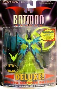 Batman Beyond Deluxe > Strato Defense Batman Action Figure: Toys & Games