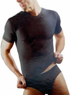 Mens Compression Gym and Exercise Undershirt and Brief Set (X Large) Clothing