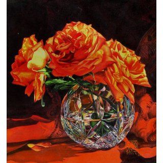 Art: Trio Of Roses : Watercolor : Soon Y Warren