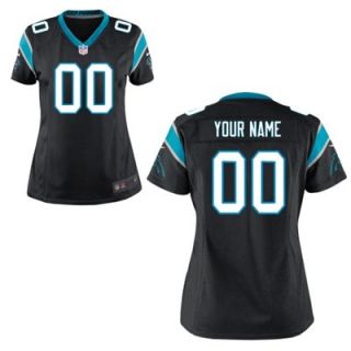 Nike Womens Carolina Panthers Customized Team Color Game Jersey