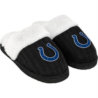 Indianapolis Colts Womens Sherpa Lined Knit Slippers