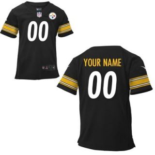 Nike Pittsburgh Steelers NFL Toddler Team Color Replica Game Jersey