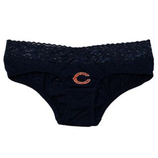 Chicago Bears Womens Burnout Panties   Navy Blue