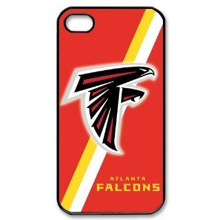 NFL Atlanta Falcons Red Homophony iPhone 4 4S Here Comes Amazing hard Cover Case Cell Phones & Accessories
