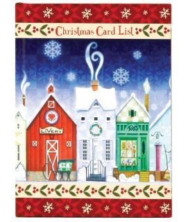CR Gibson Jim Shore's Christmas Americana Card List Book   Christmas Decor