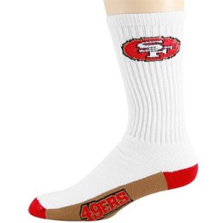 San Francisco 49ers Tri Color Team Logo Tall Socks