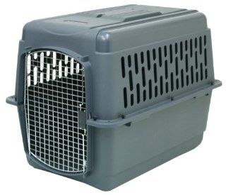 Petmate Pet Porter 2 Kennel, For Pets 30 to 50 Pounds, Dark Gray : Dog Kennel Airlines : Pet Supplies