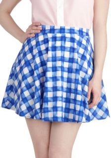 Blueberry Fizz Skirt  Mod Retro Vintage Skirts
