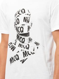 Taped figure print T shirt  McQ Alexander McQueen  MATCHESFA