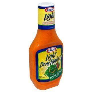 Kraft Dressing, Creamy French Style Light Done Right, 16 Ounce Bottles (Pack of 6) : Grocery & Gourmet Food