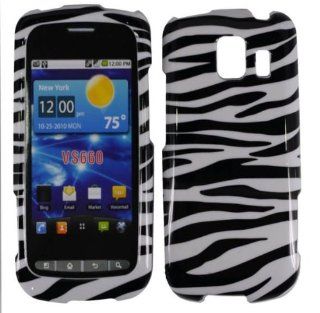 Trembling Zebra Design Hard Case Cover Premium Protector for LG Vortex VS660 (by Verizon) with Free Gift Reliable Accessory Pen: Cell Phones & Accessories