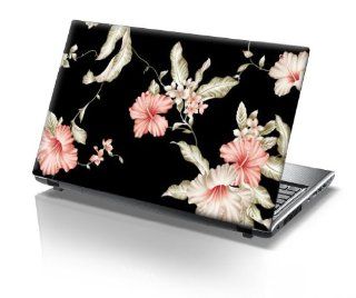 TaylorHe 15.6 inch 15 inch Laptop Skin Vinyl Decal with Colorful Patterns and Leather Effect Laminate MADE IN BRITAIN Vintage Floral Patterns Computers & Accessories