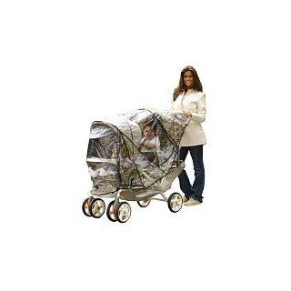 Especially for Baby Tandem Stroller Rain Cover : Baby Stroller Weather Hoods : Baby