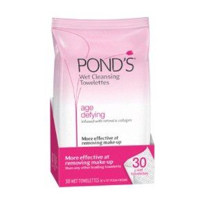 Ponds Clean Sweep, Age Defying Wet Cleansing Towelettes, 30 Count (Pack of 3): Beauty