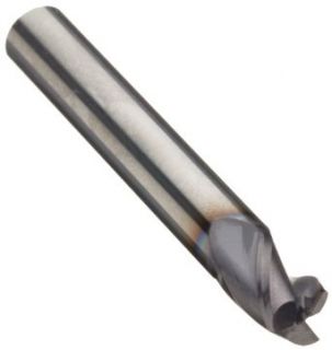 Niagara Cutter 47772 Carbide Corner Radius End Mill, Metric, AlTiN Finish, Roughing and Finishing Cut, 35 Degree Helix, 3 Flutes, 51mm Overall Length, 5mm Cutting Diameter, 5.000mm Shank Diameter, 0.2" Corner Radius: Industrial & Scientific
