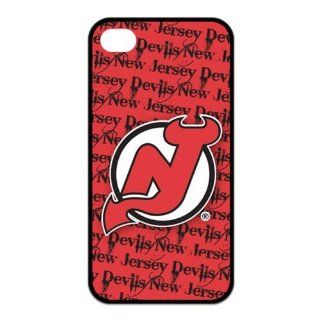 FAMOUS NHL TEAM New Jersey Devils LOGO IPHONE 4/4S CASE: Cell Phones & Accessories