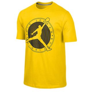 Jordan AJ Flight Club T Shirt   Mens   Basketball   Clothing   Varsity Maize/Black