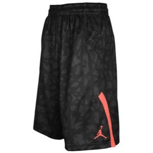 Jordan S.FLight Printed Shorts   Mens   Basketball   Clothing   Anthracite/Black/Infrared 23