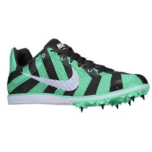Nike Zoom Rival D 8   Womens   Track & Field   Shoes   Green Glow/Dark Charcoal/White