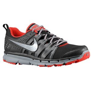 Nike Flex Trail 2   Mens   Running   Shoes   Black/Cool Grey/Challenge Red/Metallic Cool Grey