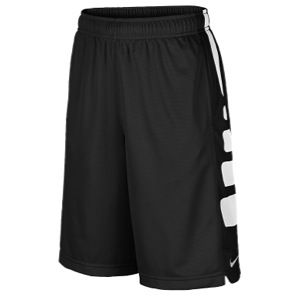Nike Elite Stripe Shorts   Boys Grade School   Basketball   Clothing   Black/White