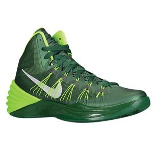 Nike Hyperdunk 2013   Mens   Basketball   Shoes   Gorge Green/Electric Green/Metallic Silver