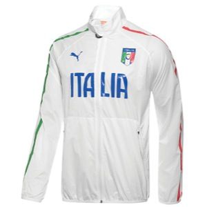 PUMA Walk Out Jacket   Mens   Soccer   Clothing   Italy   White