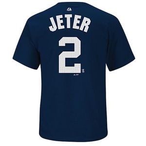 Majestic MLB Hi Definition Name & Number Tee   Mens   Baseball   Clothing   New York Yankees   Navy