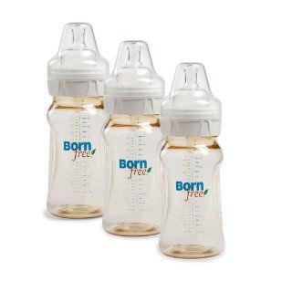 Born Free BPA Free High Heat Resistant Classic Bottle with ActiveFlow Venting Technology : Baby Bottles : Baby