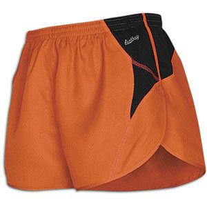 Eastbay Two Color Half Split Shorts   Womens   Running   Clothing   Orange/Black