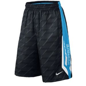 Nike The Only Hyper Elite Shorts   Mens   Basketball   Clothing   Black/Vivid Blue/White