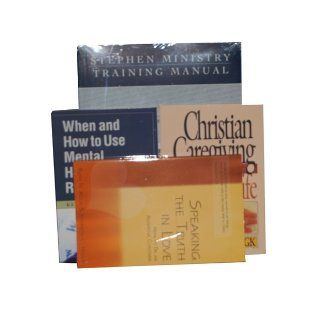 Stephen Ministry Training Manuals (2 Volumes, Modules 1 25, Includes Christian Caregiving: a Way of Life, Speaking the Truth in Love, and When and How to Use Mental Health Resources): Books