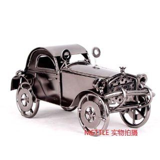 Iron Sculpture Antique Collection 'Unique Rustic Vintage Car' This Car of Classic Features is Built From an Ingenious Collection Materials. A Beautiful Handmade Metal Classic Car Model. Size of The Car: 23*10*13 . This Superb Styling And Authentic 