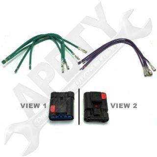 HVAC Blower Motor Resistor Wiring Harness Pigtail Connector Repair Kit 5017124AB: Automotive