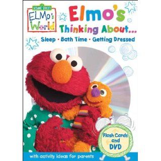 Sesame Street Elmo's World Flashcards and DVD: Elmo's Thinking About Bedtime, Bathtime, Getting Dressed: Reader's Digest: 9780794411398: Books