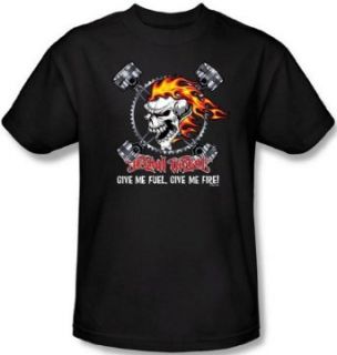 Lethal Threat   Give Me Fuel, Give Me Fire Men's T Shirt: Clothing