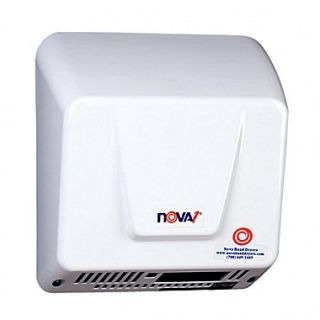 World Dryer Nova 115   240 V Universal Voltage Economical Automatic Hand Dryer, White