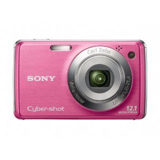 Sony Cybershot DSC W220 12MP Digital Camera with 4x Optical Zoom with Super Steady Shot Image Stabilization (Light Pink) : Point And Shoot Digital Cameras : Camera & Photo
