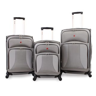 Swissgear 7211 Collection 3 piece Spinner Luggage Set