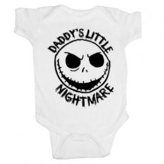The Nightmare Before Christmas Jack Daddy's Little Nightmare Baby Snapsuit: Clothing