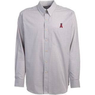 Antigua Anaheim Angels Mens Monarch Long Sleeve Dress Shirt   Size: XXL/2XL,