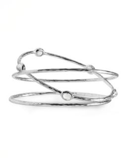 Clear Quartz Bangles, Set of Three   Ippolita   Silver