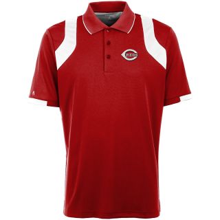 Antigua Cincinnati Reds Mens Fusion Short Sleeve Polo   Size: XXL/2XL,