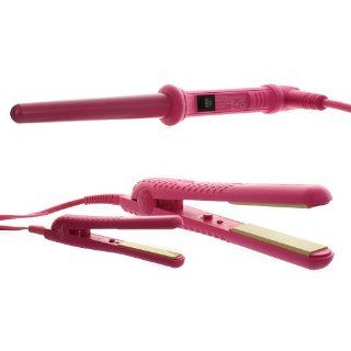 Herstyler Colorful Seasons Hair Kit   Hot Pink : Flattening Irons : Beauty