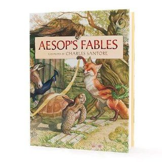 Charles Santore Aesop's Fables Book Illustrated by Charles Santore toy gift idea birthday: Toys & Games