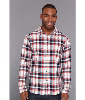 The North Face L/S Dando Shirt Mens Long Sleeve Button Up (Red)