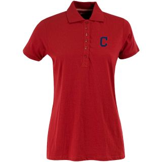 Antigua Cleveland Indians Womens Spark Polo   Size: Small, Dark Red (ANT IDN W